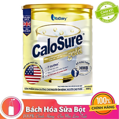Sữa bột CaloSure Gold – dinh dưỡng dành cho người cao tuổi 900G