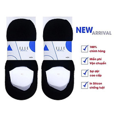 Vớ Lười Nam Thương Hiệu ELLE HOMME ELM LN20 BK