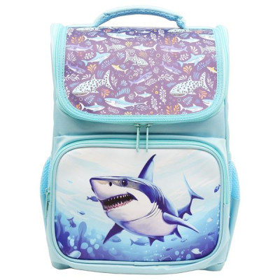 Ba Lô Chống Gù Cá Mập Siêu Nhẹ - Thiên Long BP-020 - Xanh Biển