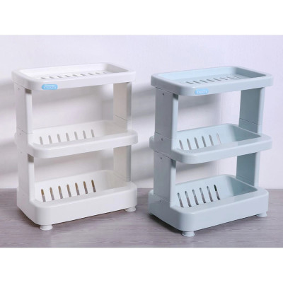 Kệ Nhà Bếp Để Đồ Đa Năng, Kệ Nhựa Cao Cấp 3 Tầng Nachi Đạt Tiêu Chẩu Xuất Nhật ,Châu Âu- Hàng chính hãng inochi ( Tặng khăn lau đa năng pakasa)