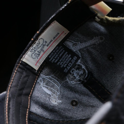 Nón kết, mũ lưỡi trai Ông Địa đàn 79 phối vải jeans form đẹp thời trang đường phố