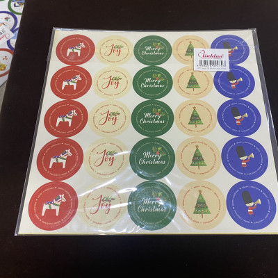 Stickers dán trang trí Noel cao cấp