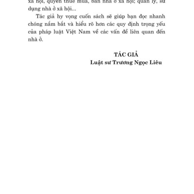 Tìm hiểu Luật nhà ở năm 2023. Những quy định cần biết - bản in 2025