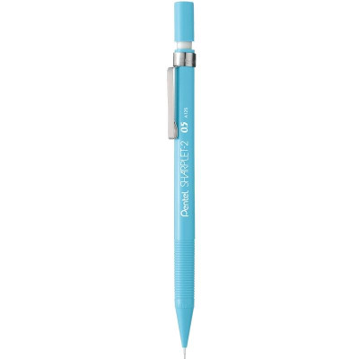 Bút Chì Kim Kỹ Thuật 0.5mm Nhựa Đục Pentel A125_S - Xanh Dương