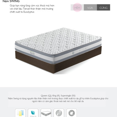 Nệm Swing 1.6m Jang In 1301600001-02