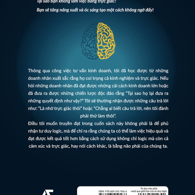 Tư Duy Não Phải - Vượt Qua Giới Hạn Của Tư Duy Logic - Kazunari Uchida - Nguyễn Thu Uyên dịch - (bìa mềm)