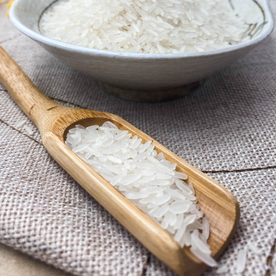 Gạo Hoa Lúa Trắng - Túi 2kg - Dẻo vừa, mềm cơm, thơm nhẹ