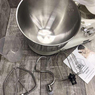 Máy trộn bột và đánh trứng 5 tốc độ đánh thương hiệu DSP KM3007 - Dung tích 5 lít - Công suất 1200W - Hàng Nhập Khẩu