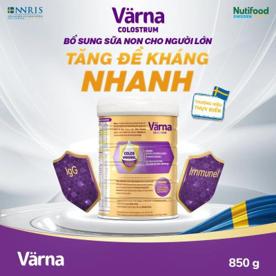 Sữa Bột Värna Colostrum Lon 850g