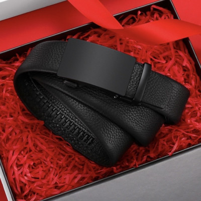 Dây nịt nam cao cấp, thắt lưng nam thời trang khóa tự động dây da bền đẹp mẫu HOT