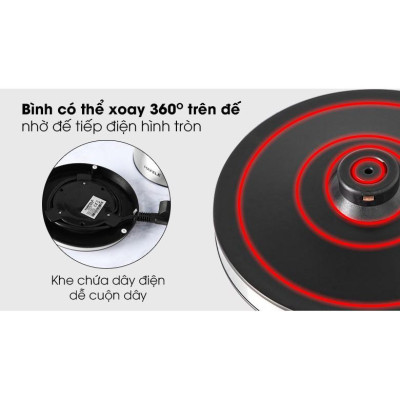 Bình đun siêu tốc HafeleT-907B Hàng chính hãng (535.43.731)