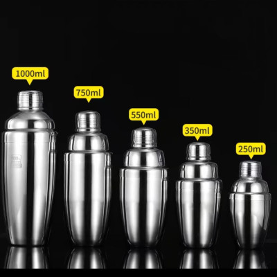 Bình Lắc Pha Chế, Shaker Inox Cao Cấp, Bình Lắc Inox
