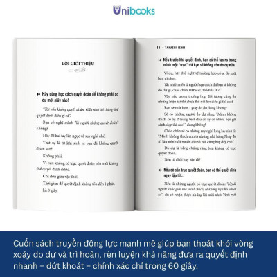 Sách - Quyết Đoán Trong 1 Phút (Bản Đặc Biệt) - Unibooks