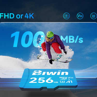 Thẻ nhớ BIWIN MS100 MicroSDXC V30 UHS-I 32GB | 64GB | 128GB tương thích mọi thiết bị Hàng chính hãng BH 3 năm