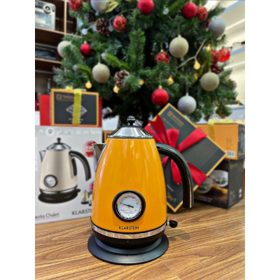 ẤM SIÊU TỐC KLARSTEIN AQUAVITA RED 1,7L 10021359 - Hàng Chính Hãng
