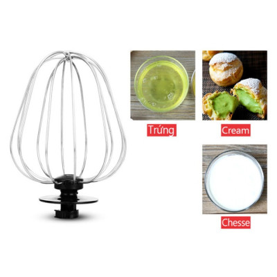 Máy trộn bột, đánh trứng cao cấp DSP KM3043 công suất 1400W tích hợp 6 tốc độ vận hành - Hàng Nhập Khẩu