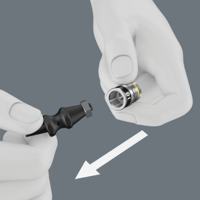 Dụng cụ lấy ốc trong đầu tuýp Nut Extractor Wera 05050005001