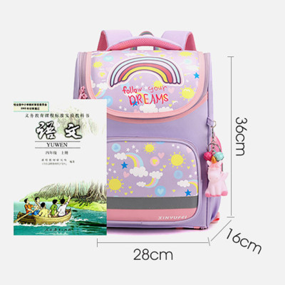 Ba lô CHỐNG GÙ học sinh cấp 1 siêu nhẹ chống nước cao cấp phong cách mới - BEE GEE HS1051