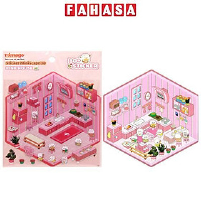 Sticker MiniScape 3D - Teenage MS-01