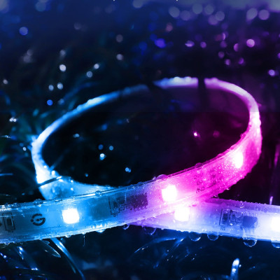 Dây Đèn LED chống nước Govee RGBIC Outdoor Strip Lights H6172 | 1 cuộn 10m, trang trí hắt trần, tủ, gầm giường siêu sáng