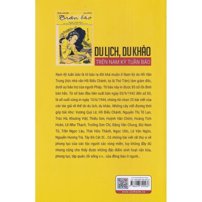 Du Lịch, Du Khảo Trên Nam Kỳ Tuần Báo - Võ Văn Thành, Trần Thành Trung - (bìa mềm)