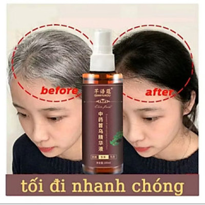 CHAI THẢO MỘC XỊT ĐEN TÓC BÓNG MƯỢT ĐẸP