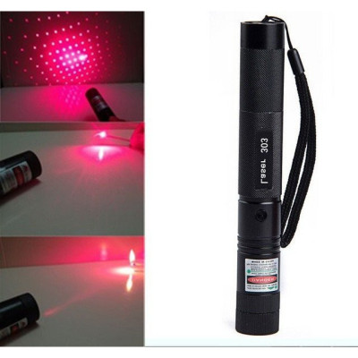 Đèn Pin Laser - 303 PaKaSa LS được tặng kèm pin và sạc - Hàng Chính Hãng 