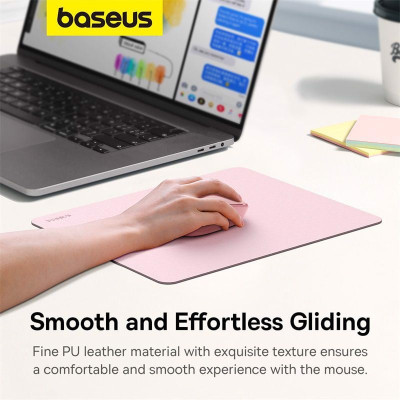  Lót Chuột Baseus Mouse Pad Chất Liệu Da PU Siêu Mịn- Hàng chính hãng