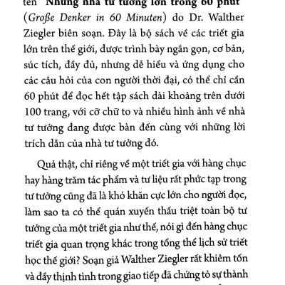 Những Nhà Tư Tưởng Lớn - Plato In 60 Minuten - Plato Trong 60 Phút