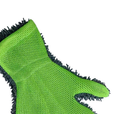 Găng Tay Rửa Xe Xỏ 5 Ngón Siêu Mềm Dễ Dàng Luồng Lách Nơi Hẹp