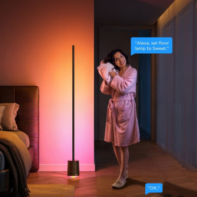 Đèn LED góc tường Govee RGBICWW Floor Lamp Pro H6079 | Cảm biến âm thanh kết hợp tiếng ồn trắng