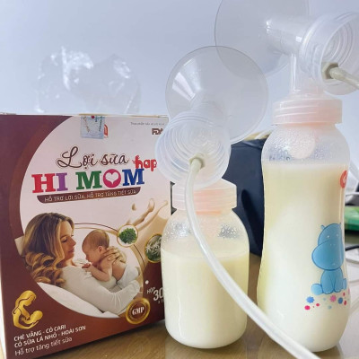 2 Hộp lợi sữa HIMOM HAPI (kèm gấu bông)