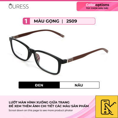 GỌNG KÍNH NHỰA 2509 THỜI TRANG NAM NỮ THƯƠNG HIỆU MẮT KÍNH OURESS