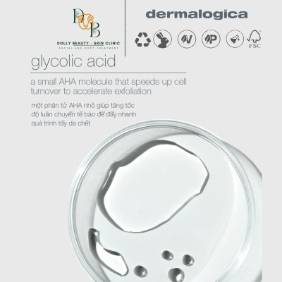 Sữa Rửa Mặt làm sáng và dưỡng ẩm làm mới làn da xỉn màu DAILY GLYCOLIC CLEANSER của Dermalogica - Dolly Beauty
