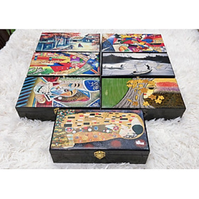 Hộp nữ trang Sơn Mài Cao Cấp Thanh Bình Lê size 14x24x6 cm đựng đồ trang sức, vật dụng nhỏ xinh, trang trí, làm quà tặng ý nghĩa