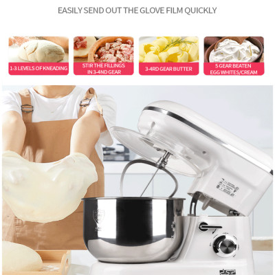 Máy trộn bột và đánh trứng cao cấp nhãn hiệu DSP KM3007 công suất 1200W, dung tích 5 lít - Hàng Nhập Khẩu