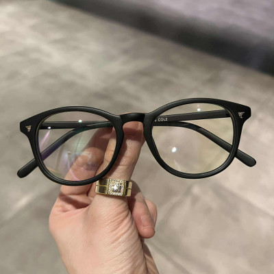 Kính Mắt tròn nhỏ gọng nhựa chắc chắn - Có thể thay mắt cận