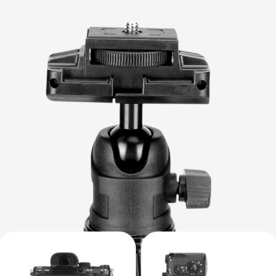 Tripod Yunteng VCT-180 - Chân Đế Máy Ảnh, Điện Thoại Cao Cấp, Gọn Nhẹ, Kèm Remote Điều Khiển Từ Xa - Hàng chính hãng