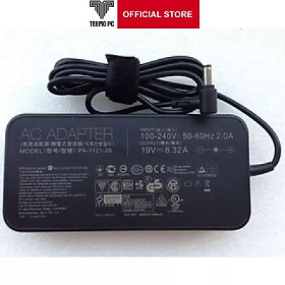 Sạc Tương Thích Cho Laptop Asus 19V-6.32A 120W ( 5.5Mm*2.5Mm) - Hàng Nhập Khẩu New Seal TEEMO PC TEAC226