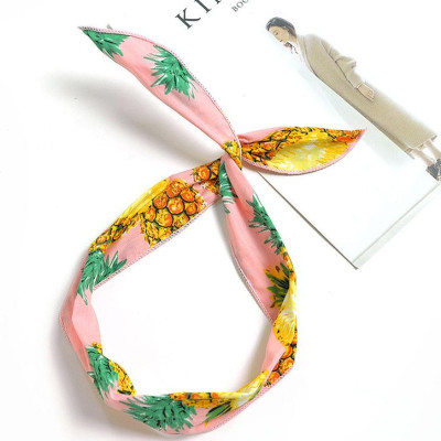 Băng đô cài tóc dạng dây cột dễ thương (giao ngẫu nhiên )