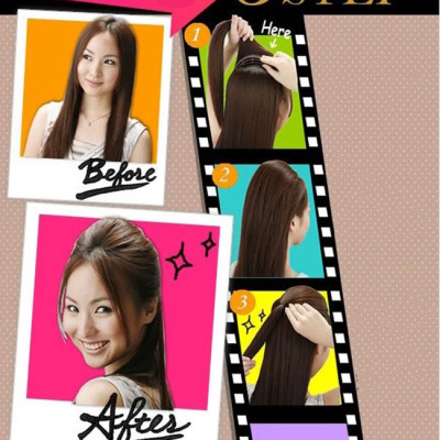 Set 3 Kẹp Phồng Mái, Đệm Phồng Chân Tóc, Kẹp Tóc Tạo Kiểu Hàn Quốc Siêu Hot KT23