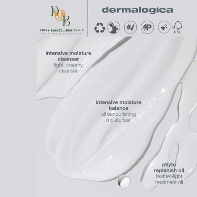 Sửa Rửa Mặt dưỡng ẩm phù hợp với da khô INTENSIVE MOISTURE CLEANSER của Dermalogica - Dolly Beauty