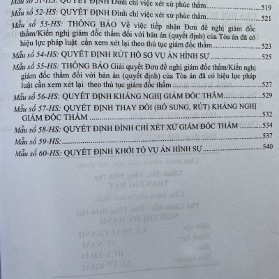 Hệ Thống Các Nghị Quyết Của Hội Đồng Thẩm Phán, TANDTC Về Hình Sự và Tố Tụng Hình Sự Từ năm 1986 đến 2023