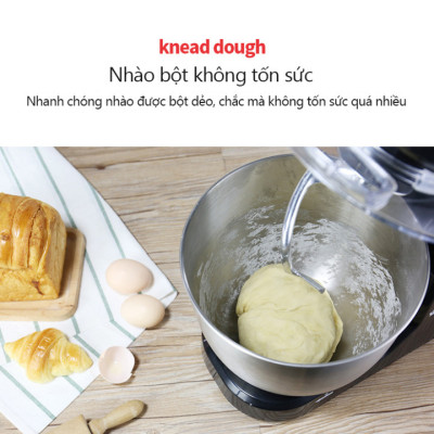 Máy trộn bột, Máy nhào bột, đánh trứng cao cấp DSP KM3030 Công suất 1000W, dung tích 5 lít - Hàng nhập khẩu