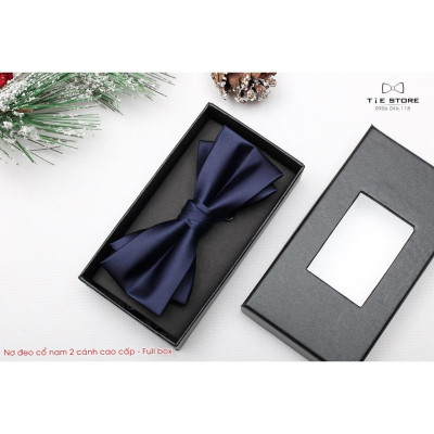 NHIỀU MẪU Nơ Đeo Cổ Nam Chú Rể Cánh kép, Nơ Nam Đẹp, Nơ MC Ca Sỹ -  Full box