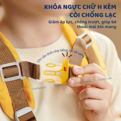 Balo cho bé mẫu giáo Mideer Backpack cho trẻ em mầm non đi học