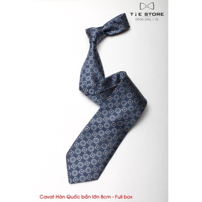 Cavat 8cm bản lớn Hàn Quốc cao cấp, nhiều mẫu - Tặng kèm hộp Full box