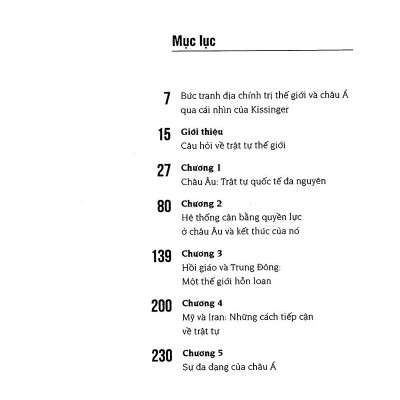Trật Tự Thế Giới (Tái Bản 2023)