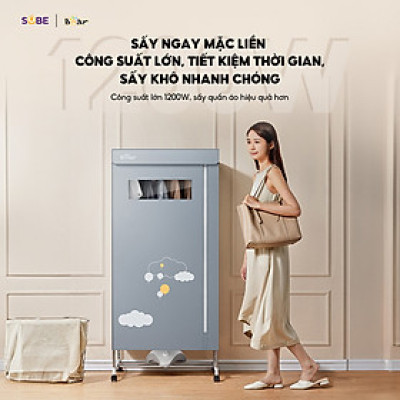 Tủ sấy quần áo Bear HGJ-D12D5 Hàng chính hãng