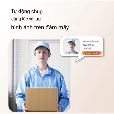 Camera Chuôjng Cửa Tự Động Z30 Trải Nghiệm Thông Minh:  - Gọi Video Báo Hình Ảnh và Tín Hiệu Điện Thoại, Độ An Toàn Tuyệt Vời, ĐÈN TRANG TRÍ 